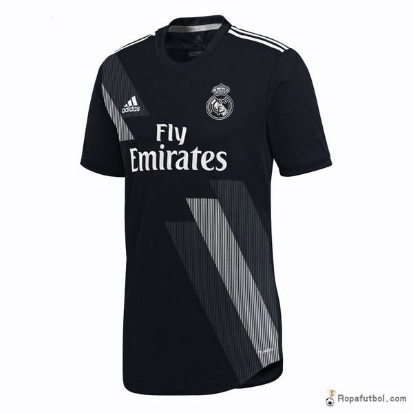 Camiseta Real Madrid Replica Segunda Ropa 2018/2019 Negro